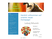 Tablet Screenshot of ludwigschwaabweingut.de
